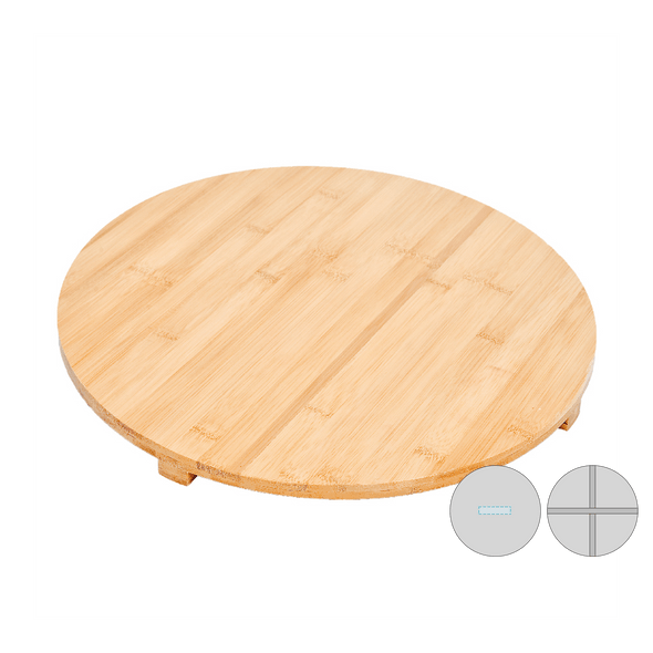 Board with Bamboo Feet